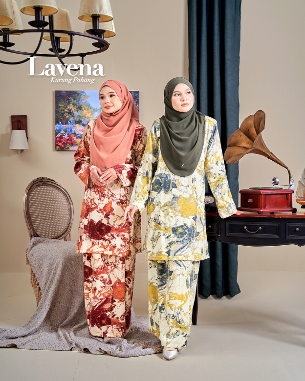 Baju Kurung Pahang Lavena Laluna X MCC