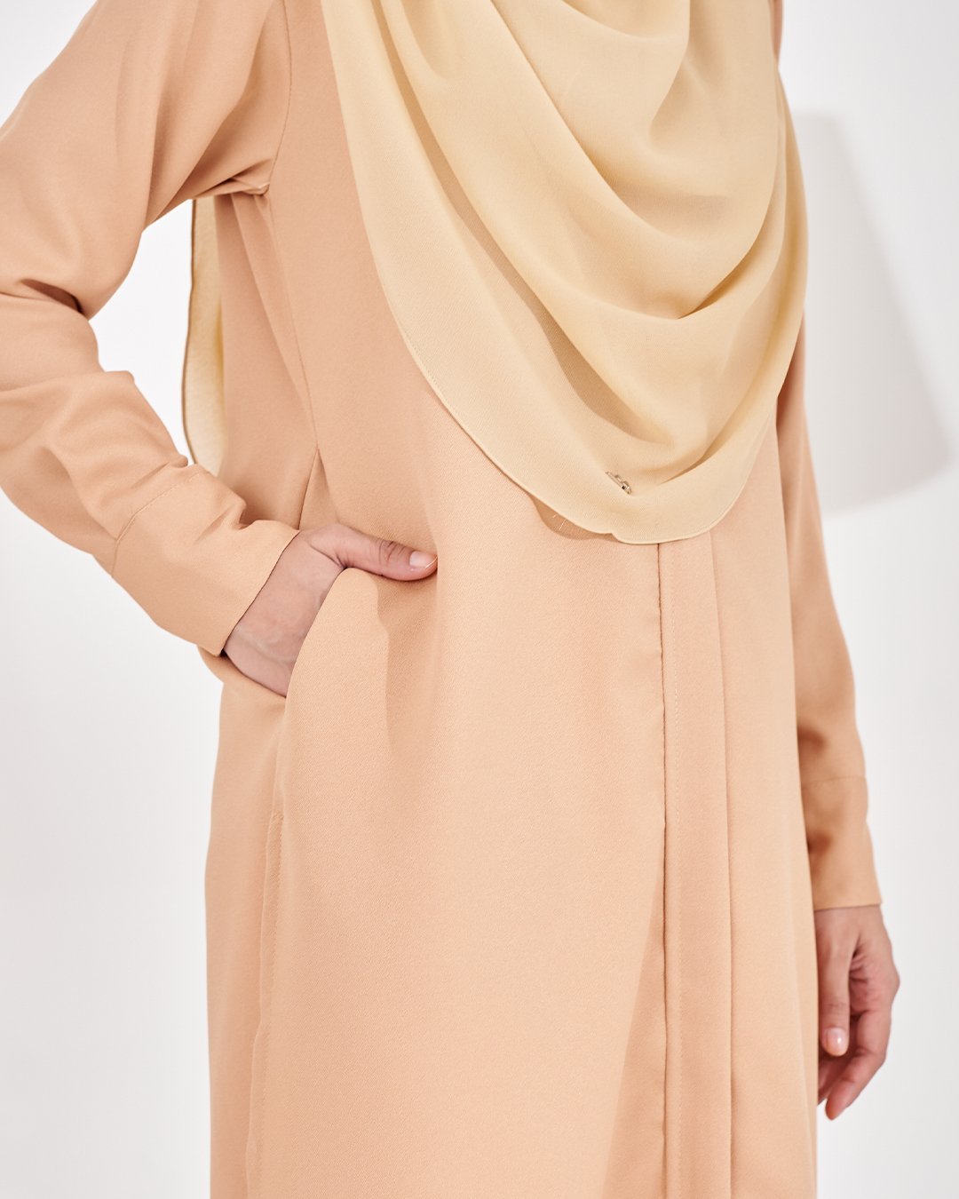 Long Top Lahiera Laluna X MCC - Wheat Nude