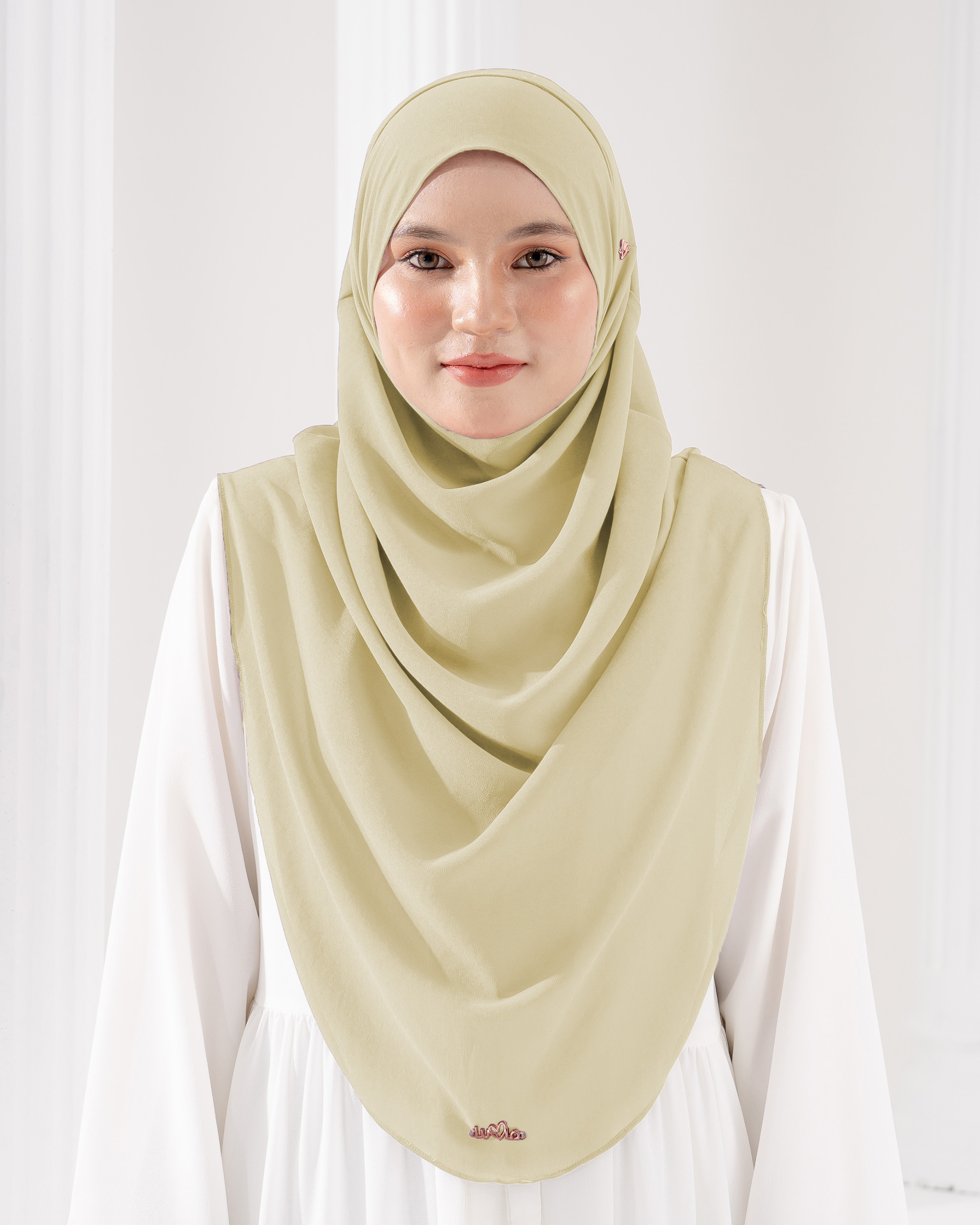 Tudung Sarung Instant Chiffon Lustia (XL)