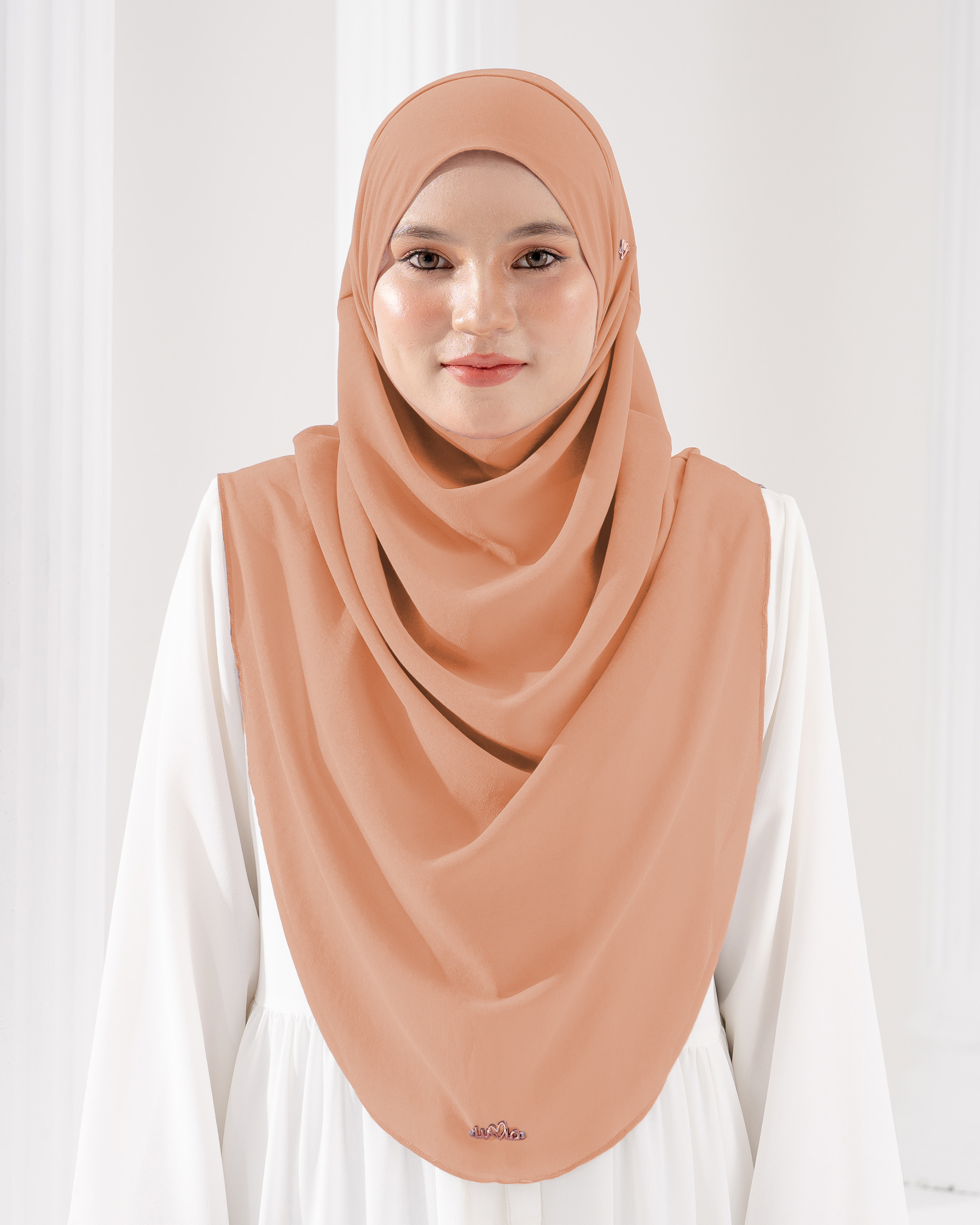 Tudung Sarung Instant Chiffon Lustia (XL)