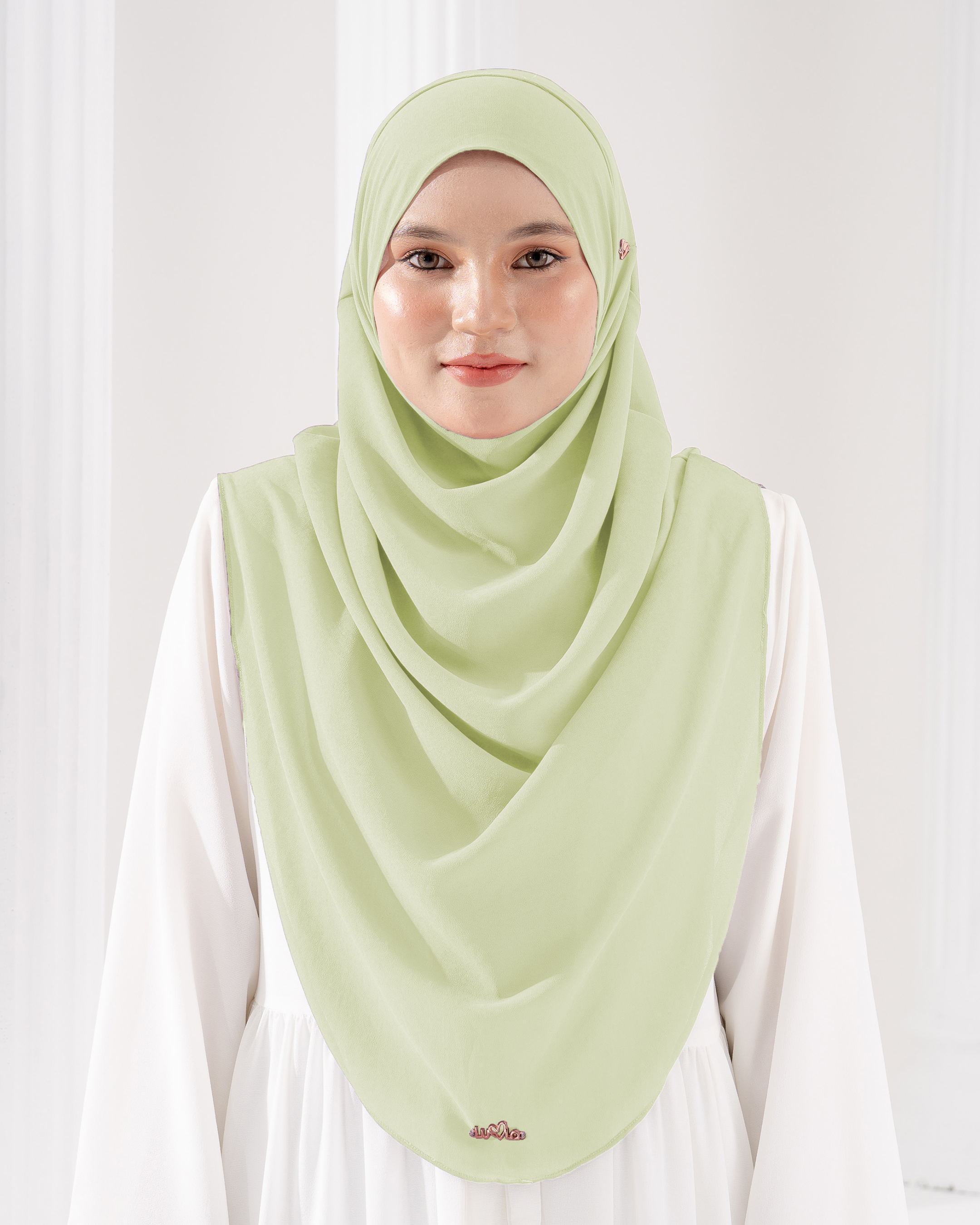 Tudung Sarung Instant Chiffon Lustia (XL)