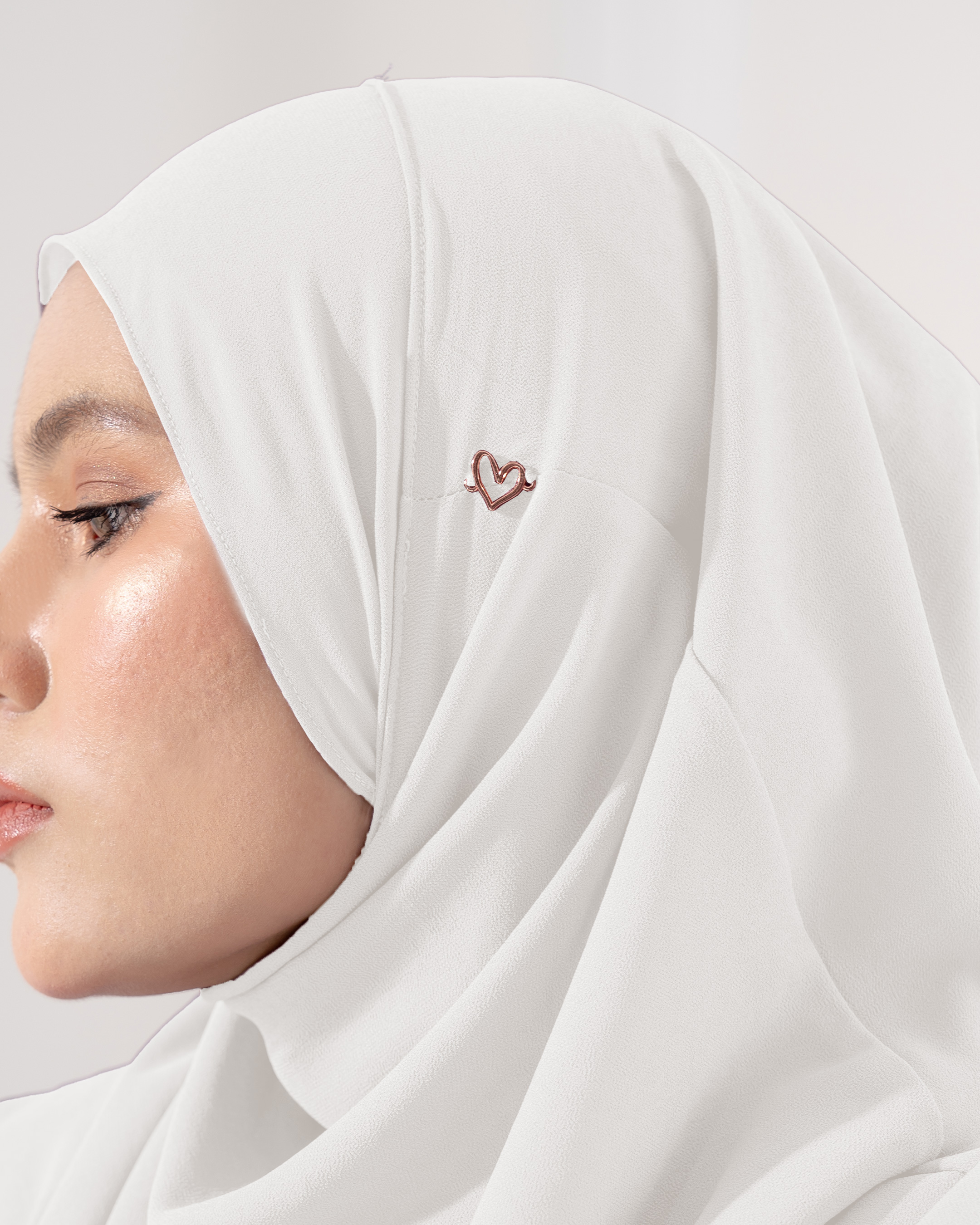 Tudung Sarung Instant Chiffon Lustia (XL)