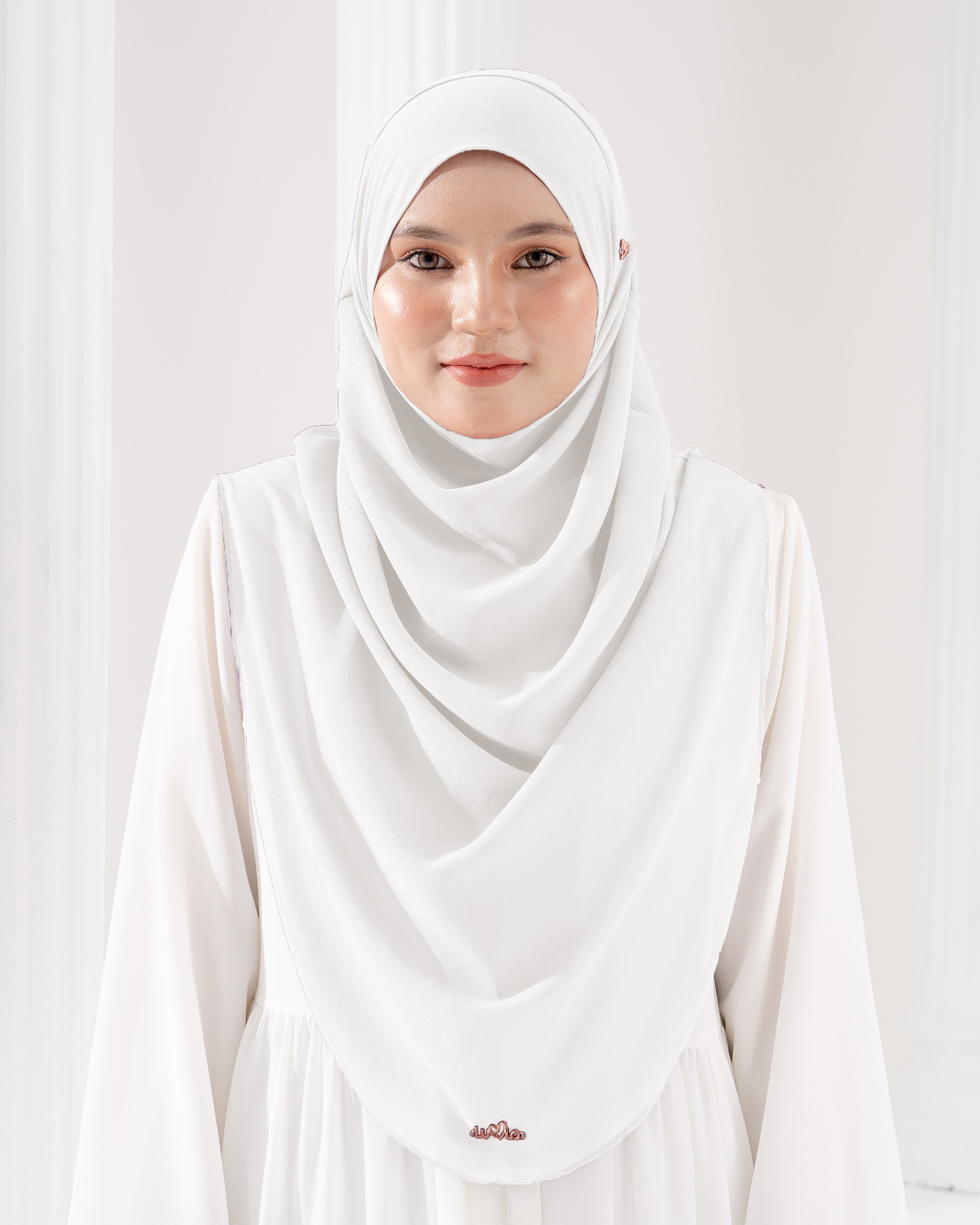 Tudung Sarung Instant Chiffon Lustia (XL)