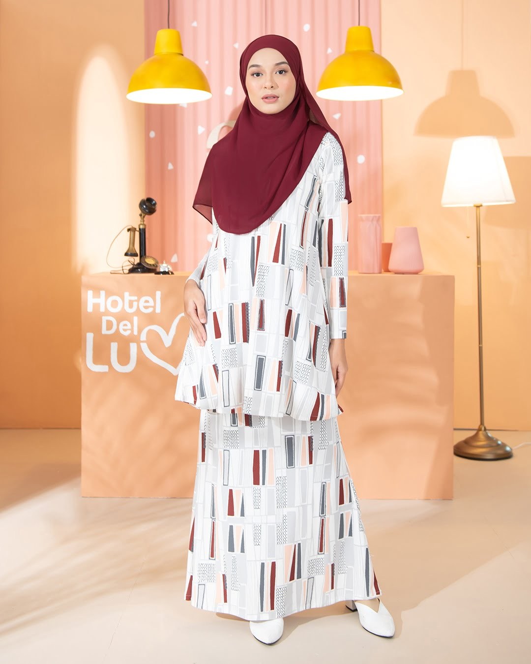 Kurung Lara - Fog Grey