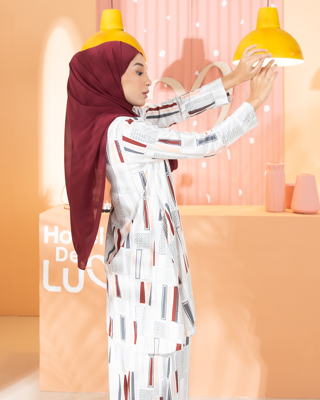 Kurung Lara - Fog Grey