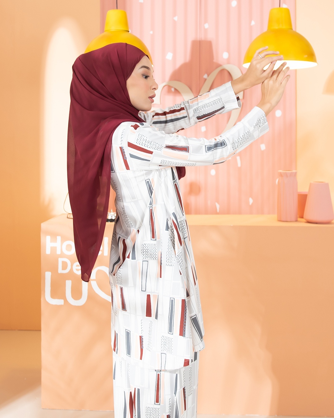 Kurung Lara - Fog Grey