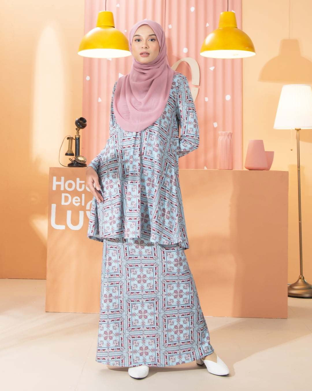 Kurung Lara - Veine Blue