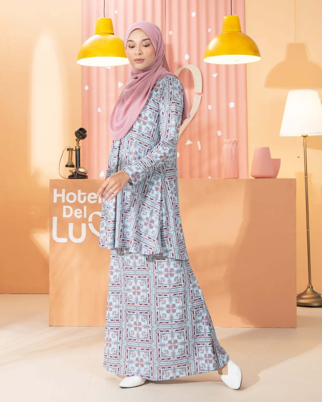 Kurung Lara - Veine Blue