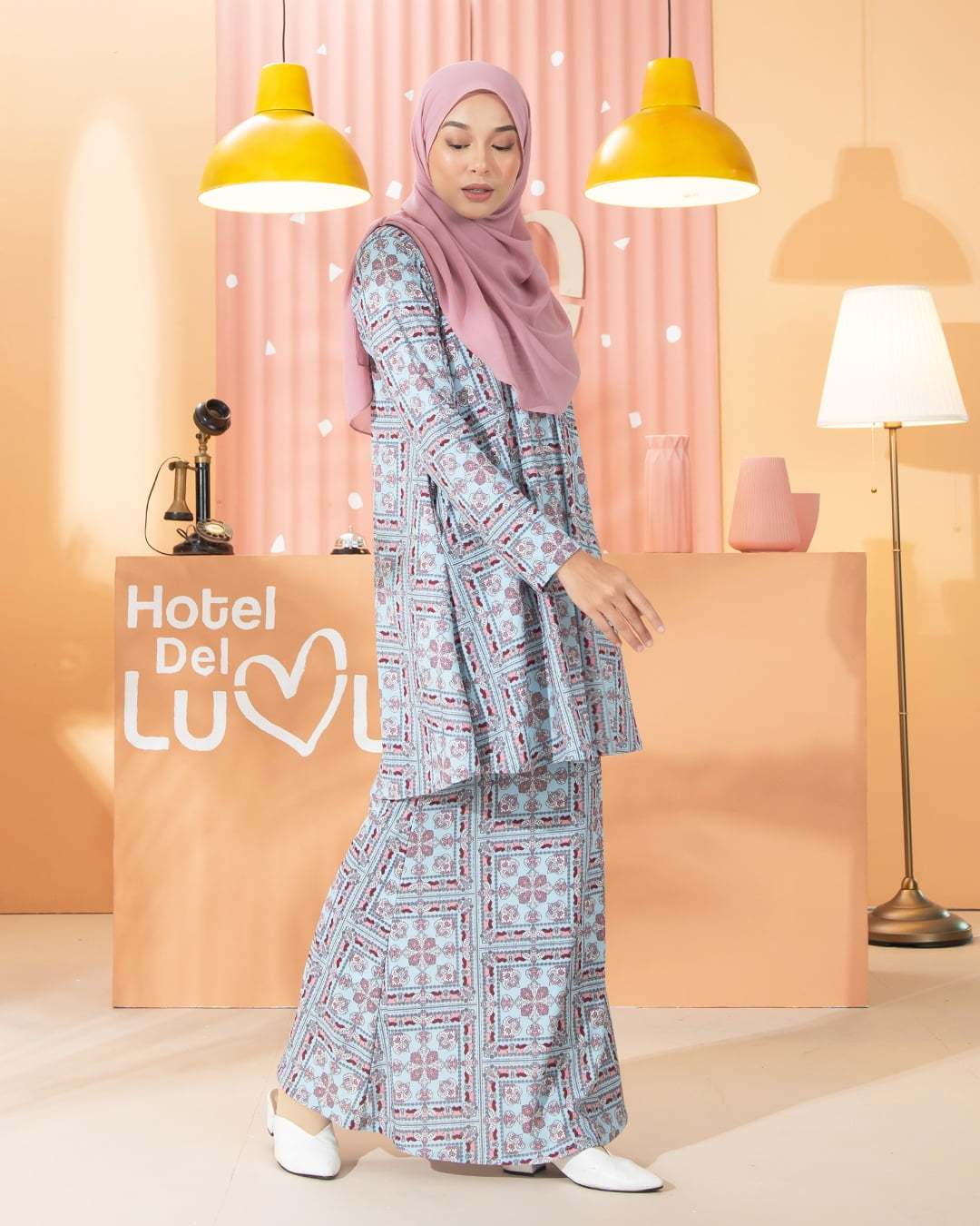 Kurung Lara - Veine Blue