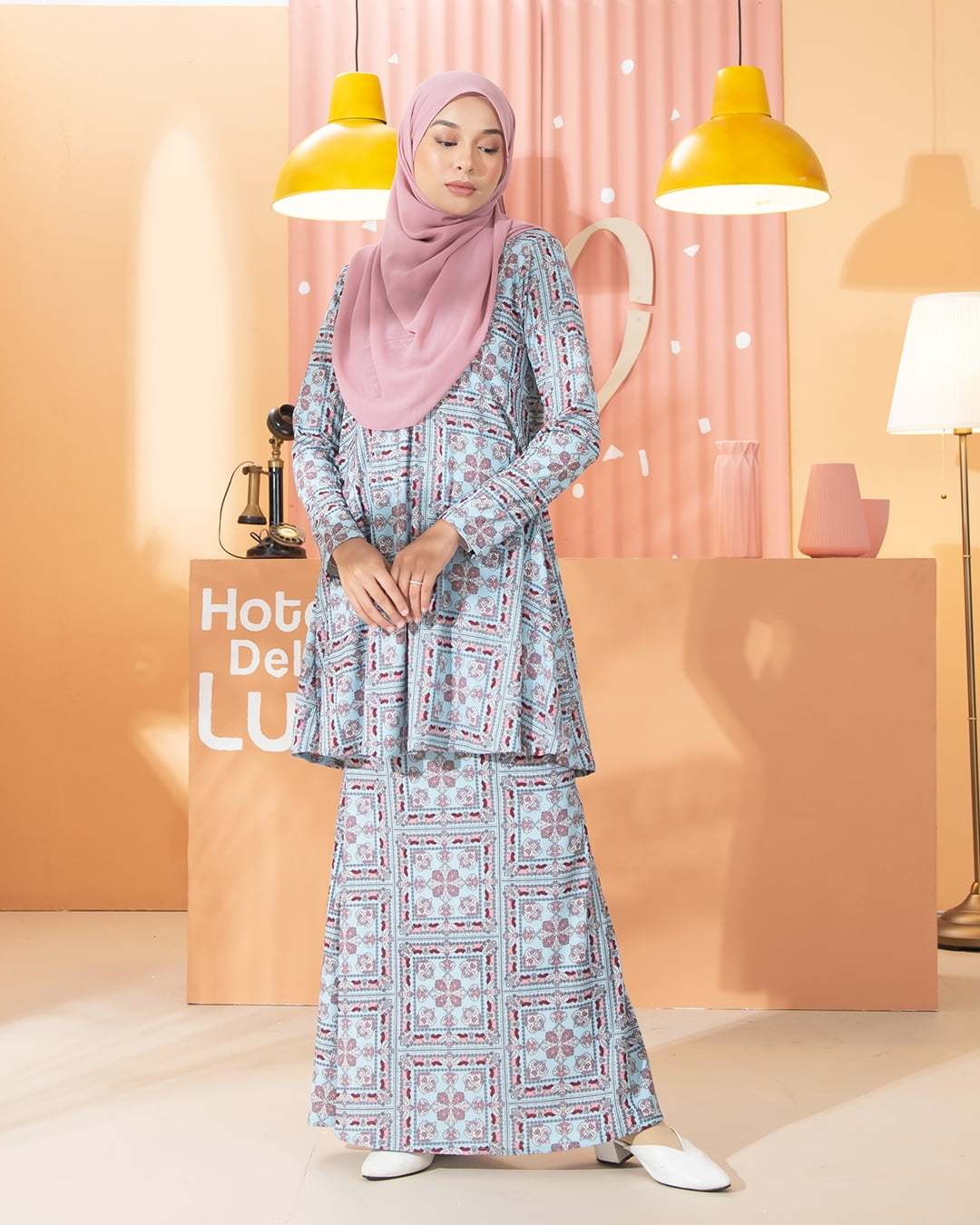 Kurung Lara - Veine Blue