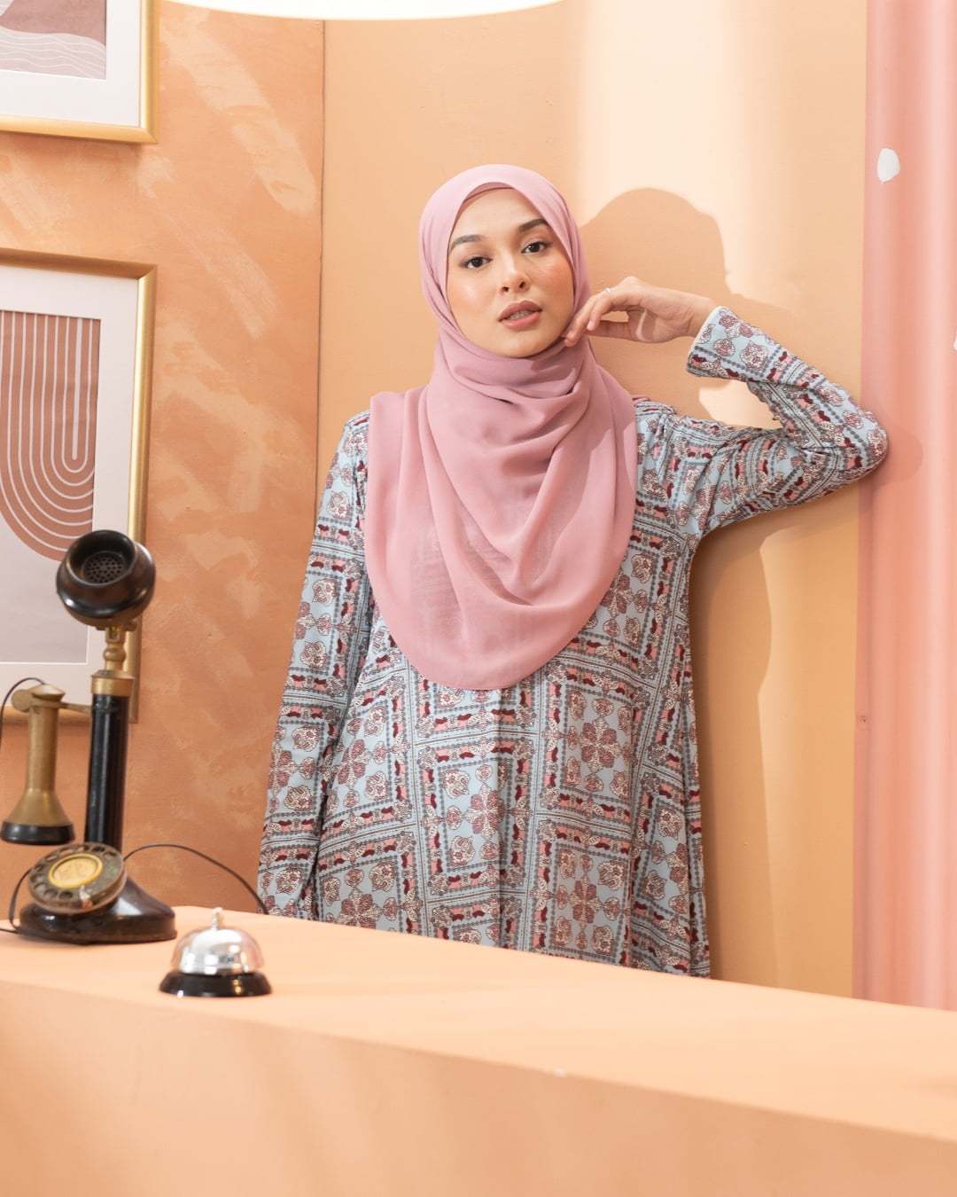 Kurung Lara - Veine Blue