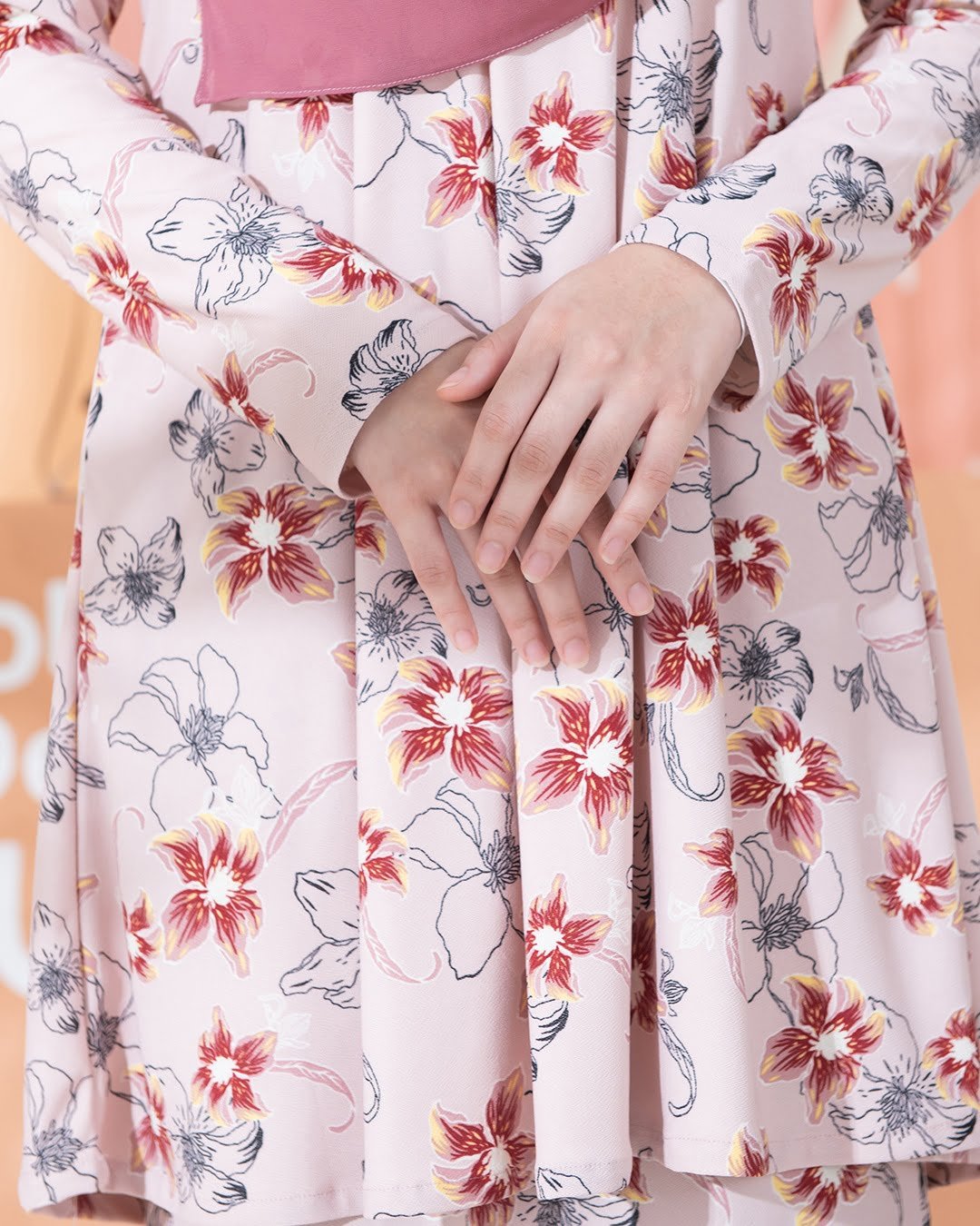Kurung Lara - Canna Pink