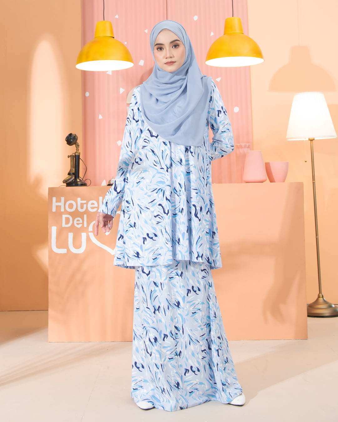 Kurung Lara - Scratch Blue
