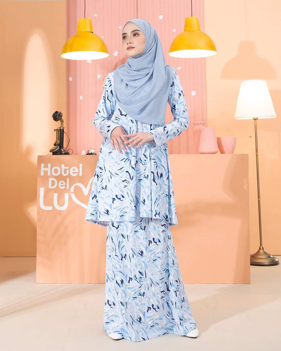 Kurung Lara - Scratch Blue