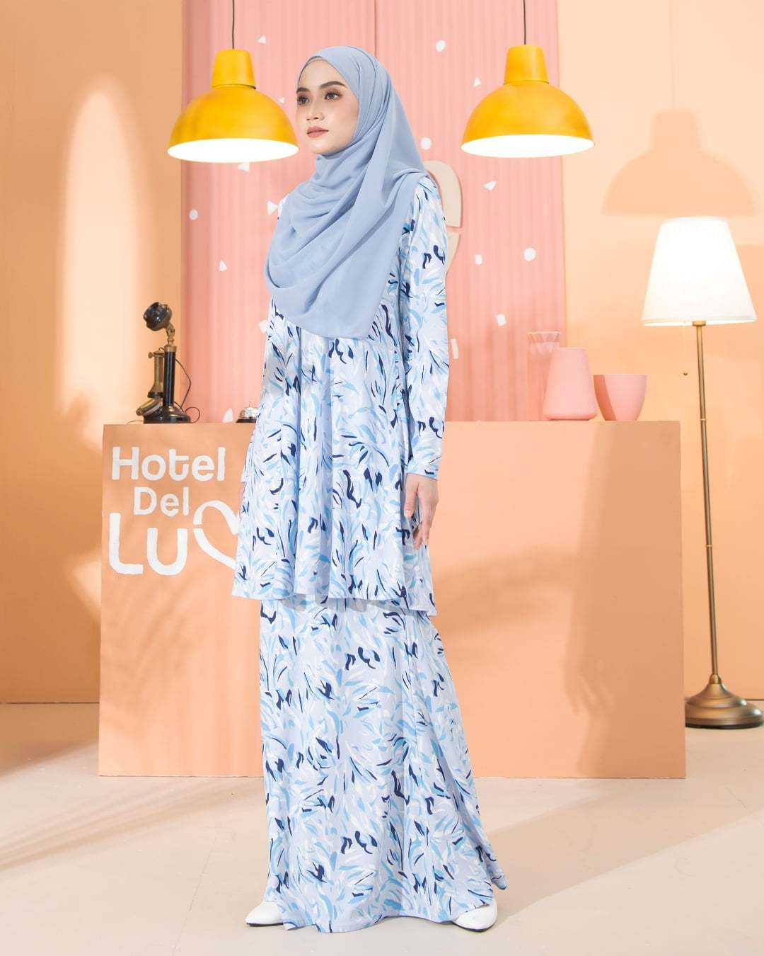 Kurung Lara - Scratch Blue