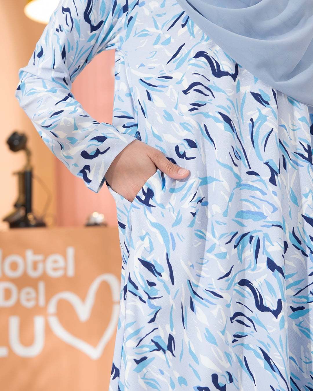Kurung Lara - Scratch Blue
