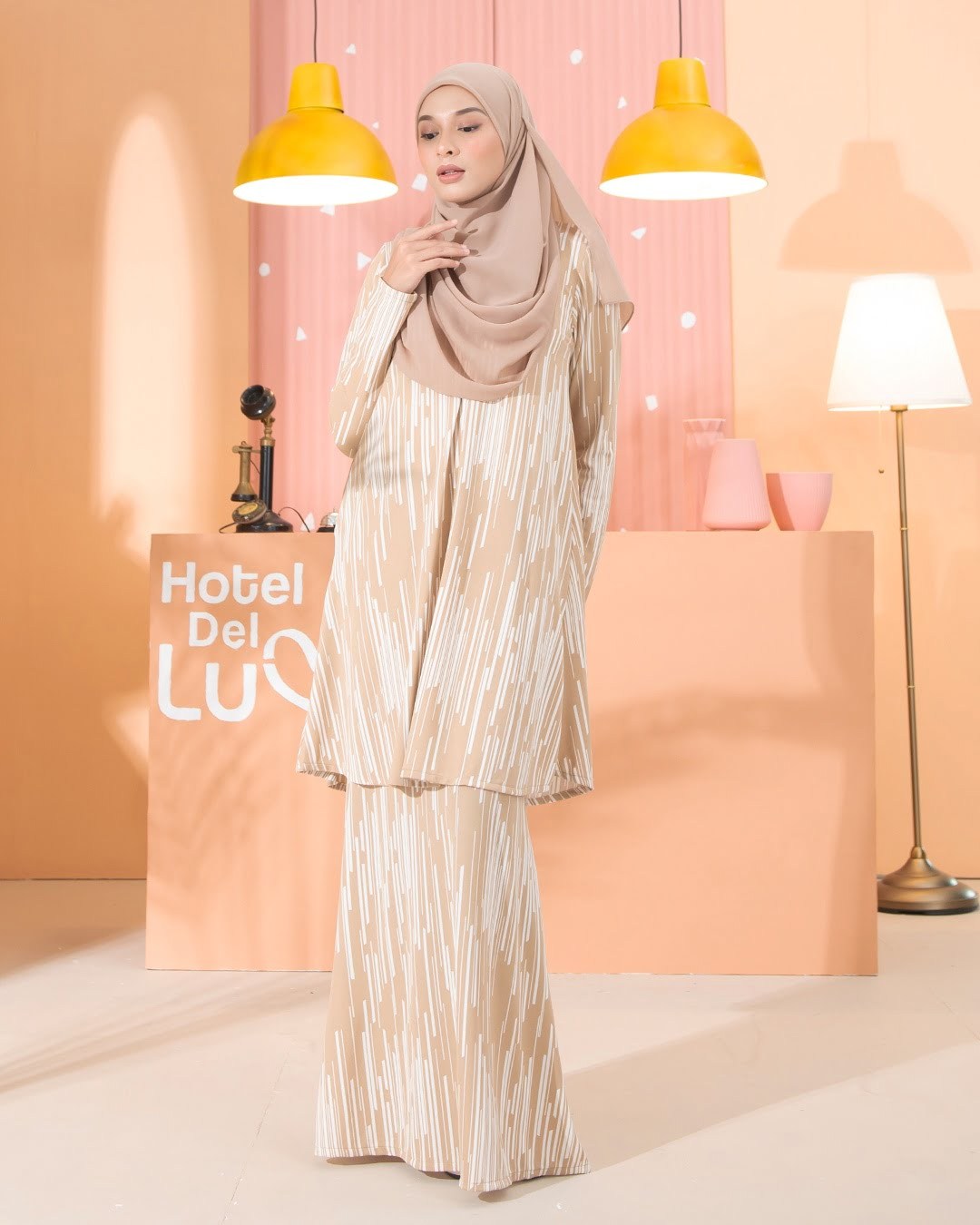 Kurung Lara - Tige Brown