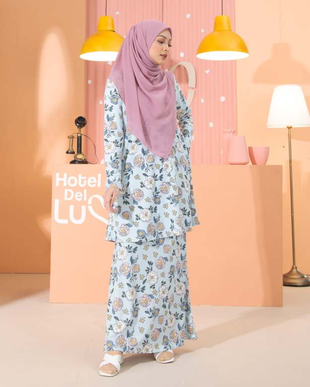Kurung Lara - Carnation Mint