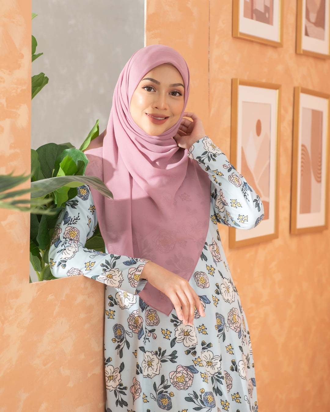 Kurung Lara - Carnation Mint