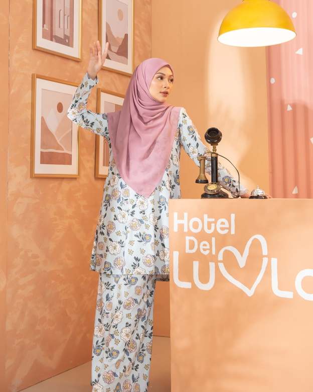 Kurung Lara - Carnation Mint