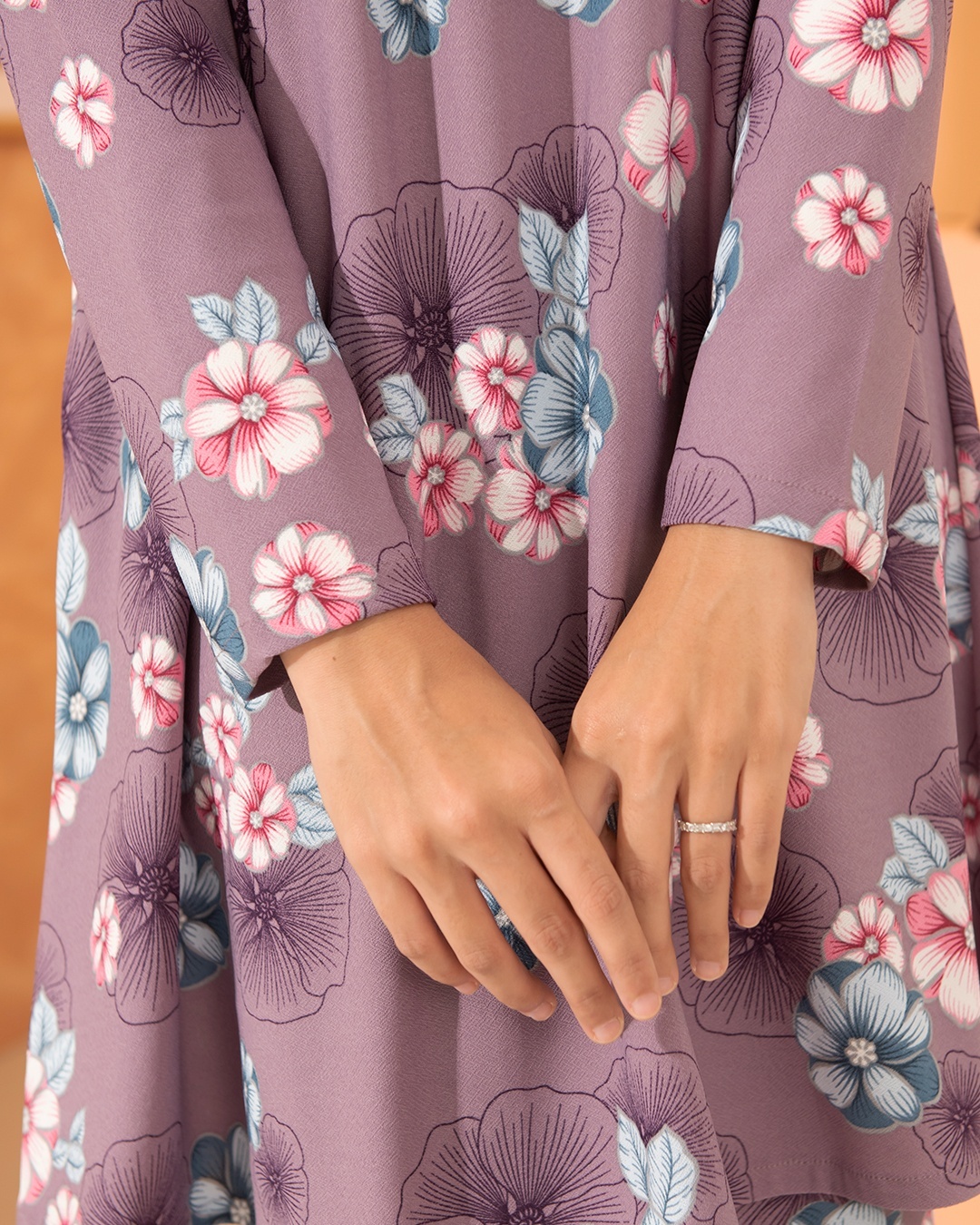 Kurung Lara - Camelia Purple
