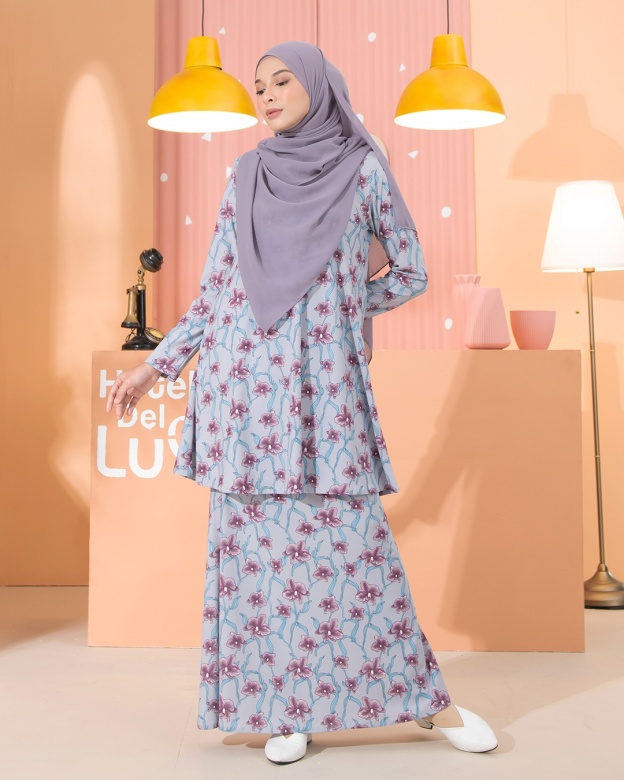 Kurung Lara - Clematis Lilac