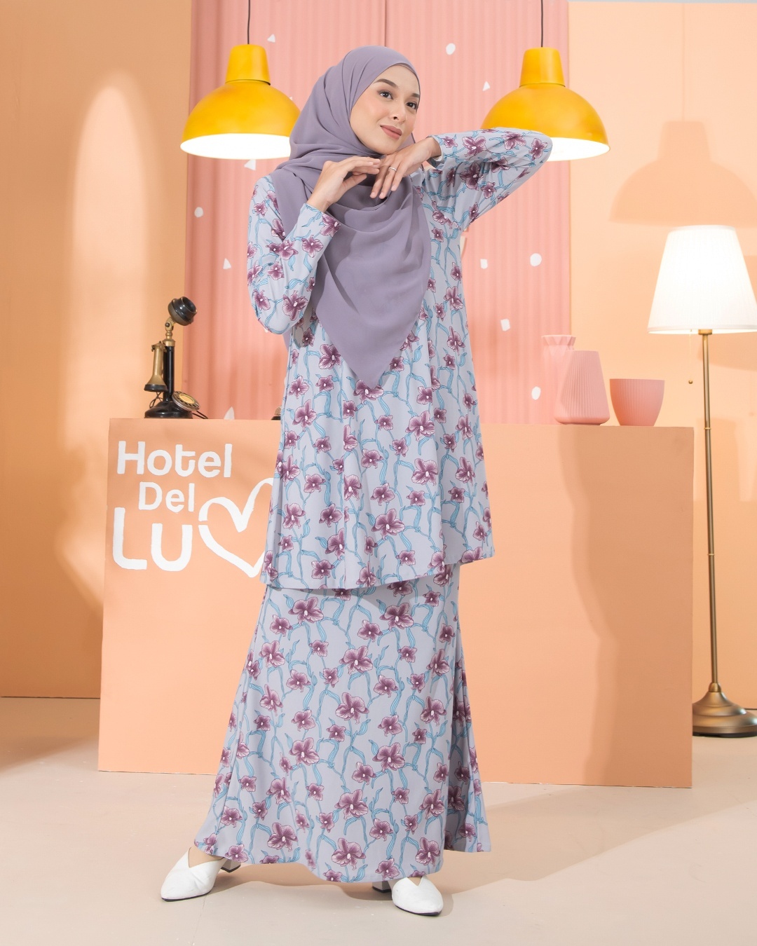 Kurung Lara - Clematis Lilac