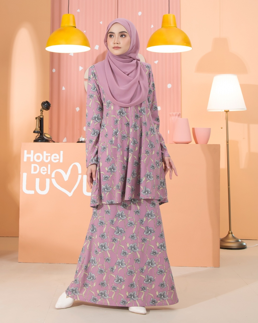 Kurung Lara - Clematis Purple