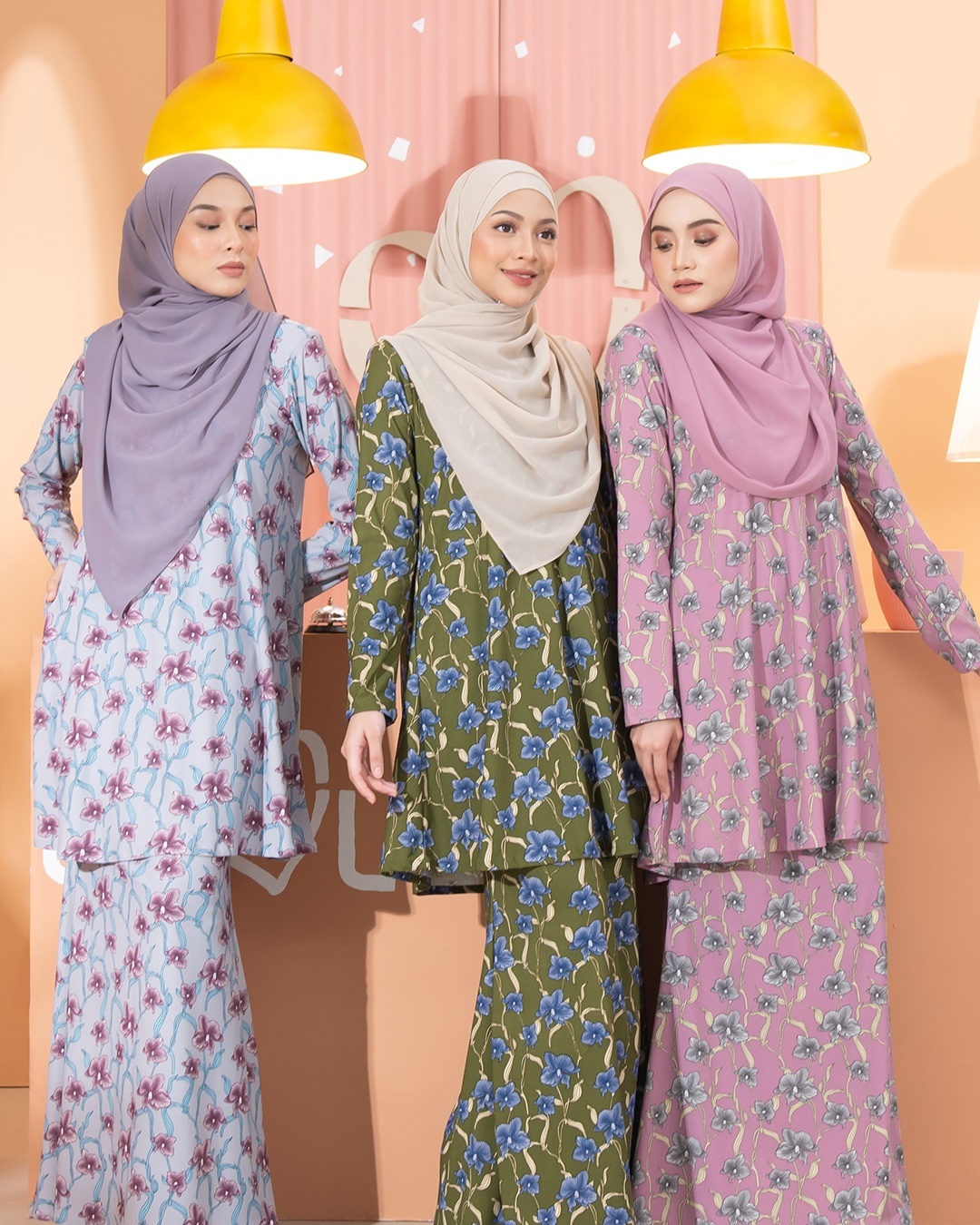 Kurung Lara - Clematis Lilac