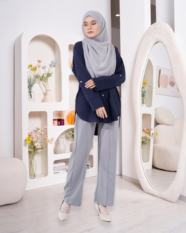 Blouse Lily - Navy Blue