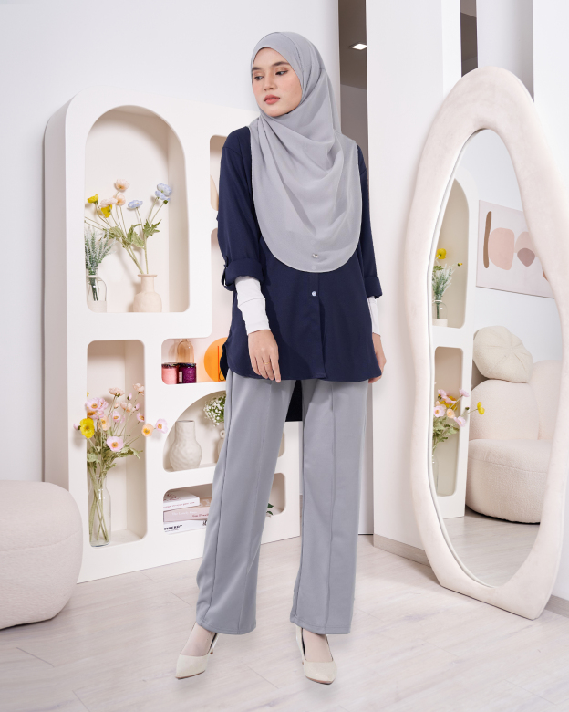 Blouse Lily - Navy Blue