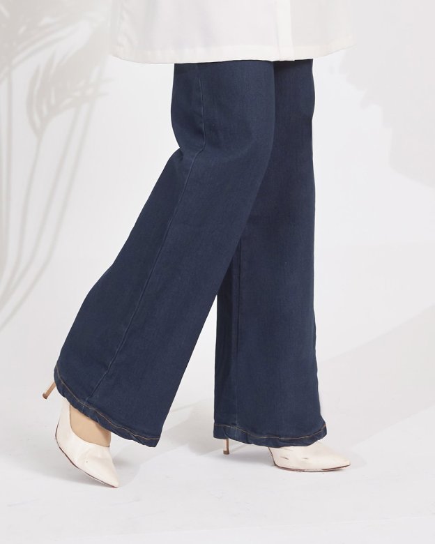 (AS-IS) Palazzo Jeans Denim Dalia - Dark Green