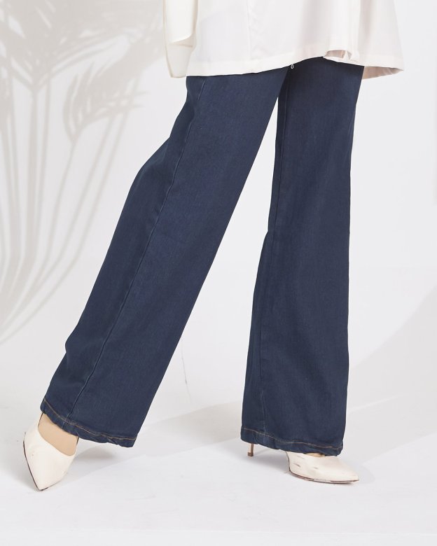 (AS-IS) Palazzo Jeans Denim Dalia - Dark Green