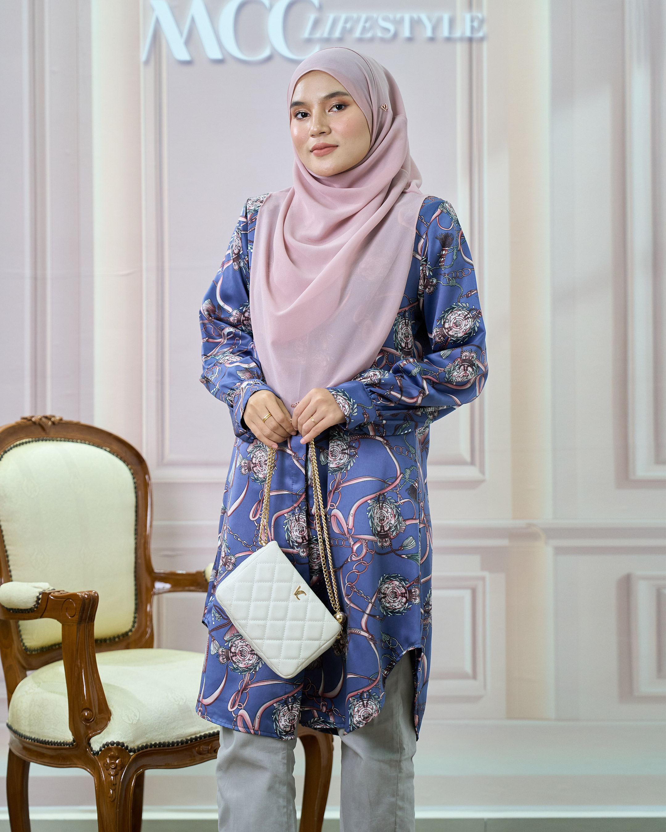 Blouse Naza - Classique Violet