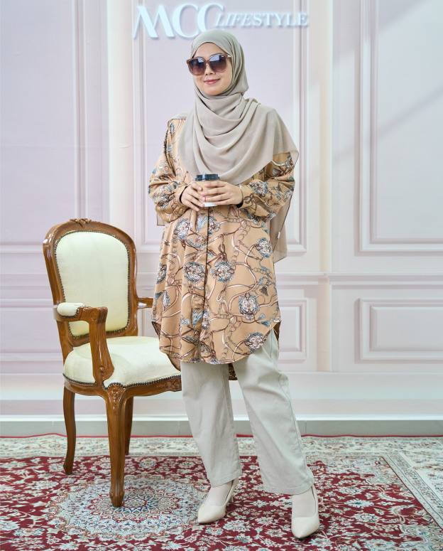 Blouse Naza - Classique Brown