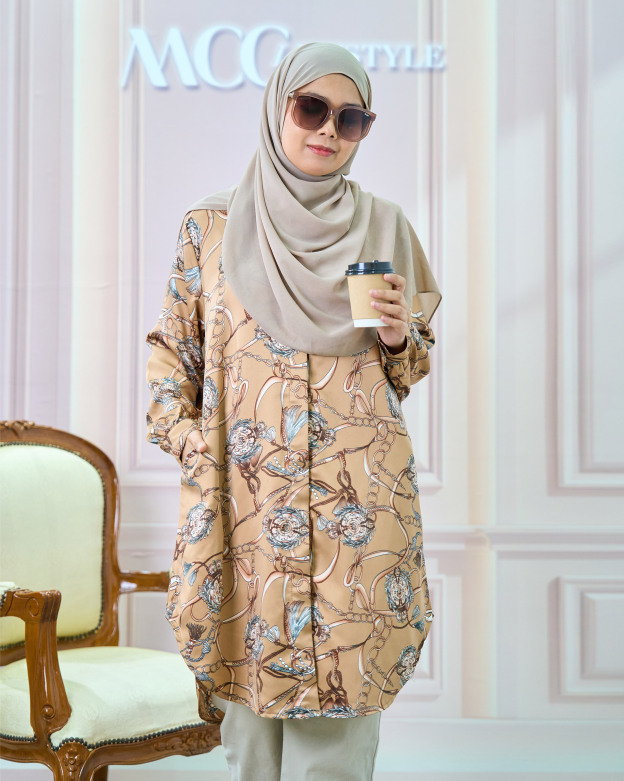 Blouse Naza - Classique Brown