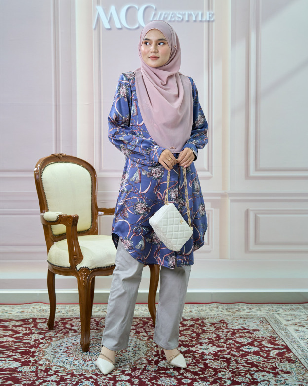 Blouse Naza - Classique Violet