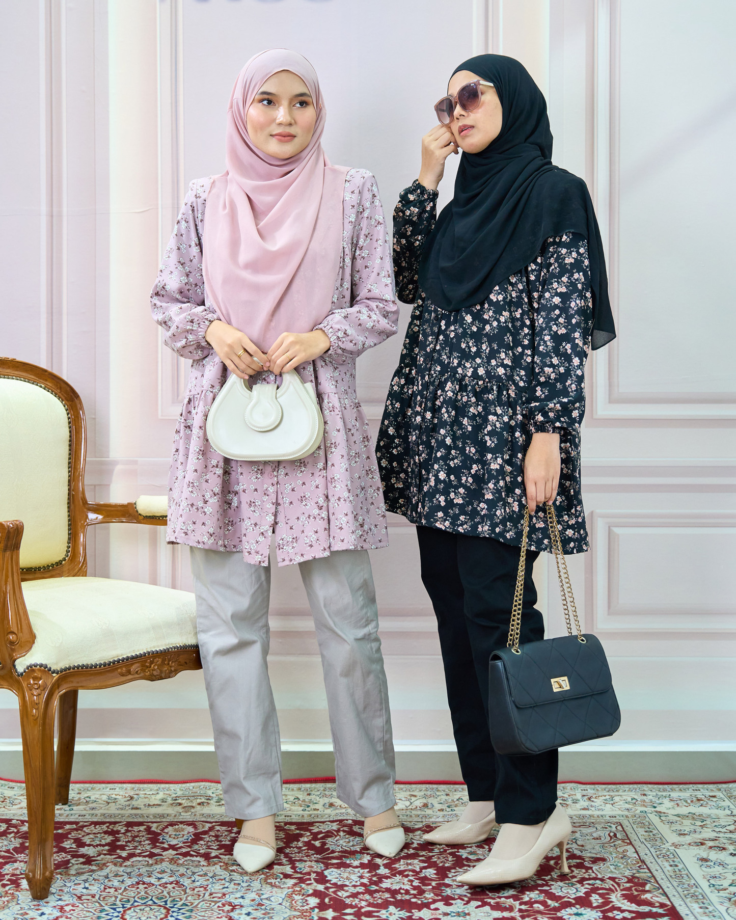 Blouse Luna Laluna X MCC – Jasmine Black