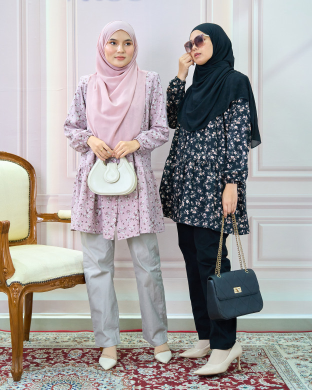 Blouse Luna Laluna X MCC – Jasmine Black