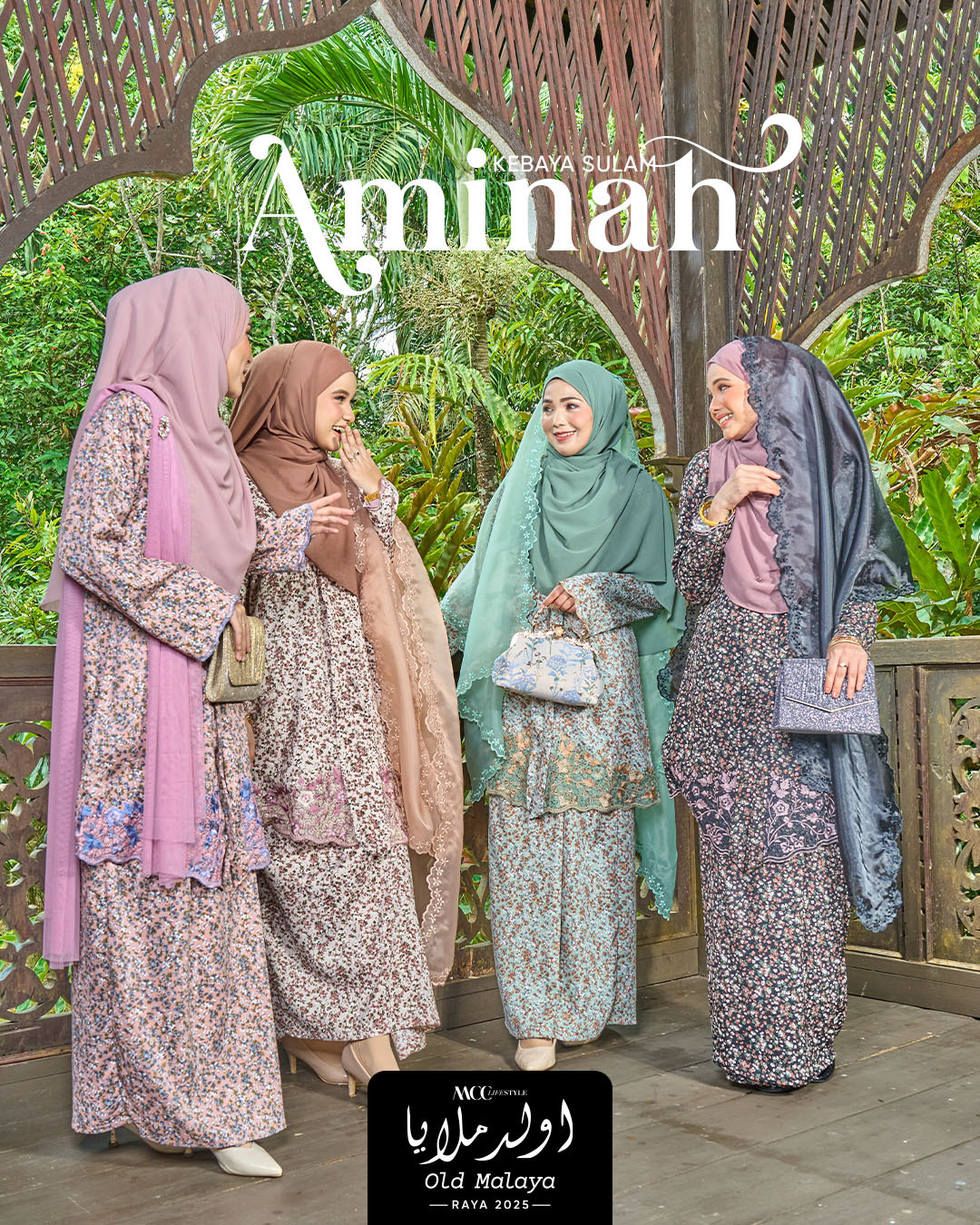 Baju Kebaya Sulam Aminah
