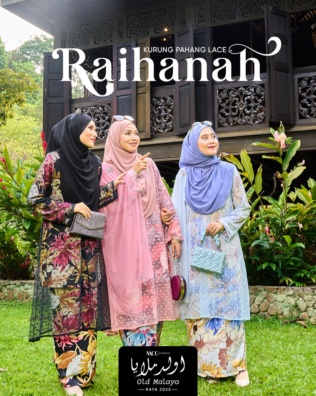 Baju Kurung Pahang Lace Raihanah