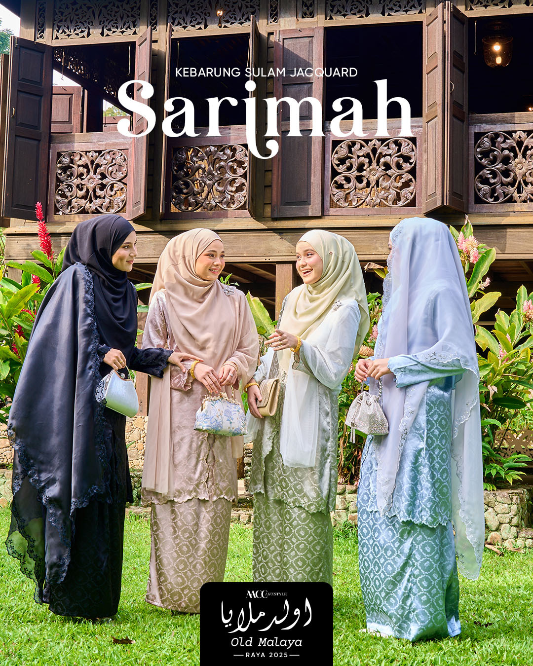 KEBARUNG SULAM JACQUARD SARIMAH
