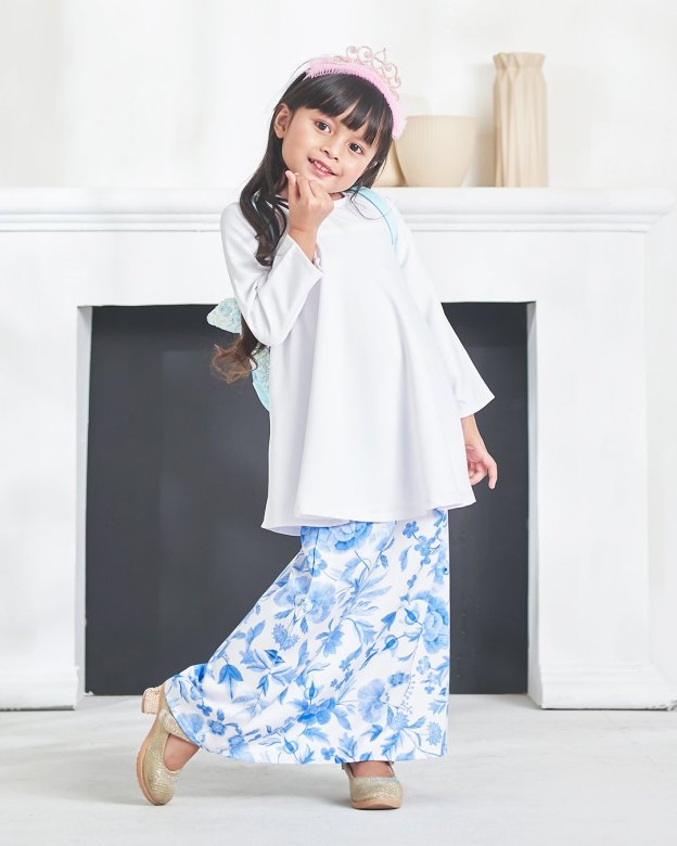 Baju Kurung Ameena Kids - Snow White