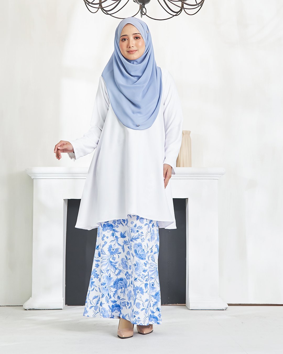 Baju Kurung Ameena - Snow White