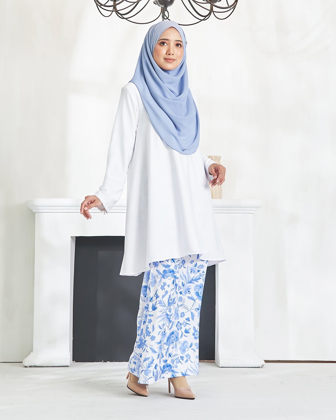 Baju Kurung Ameena - Snow White