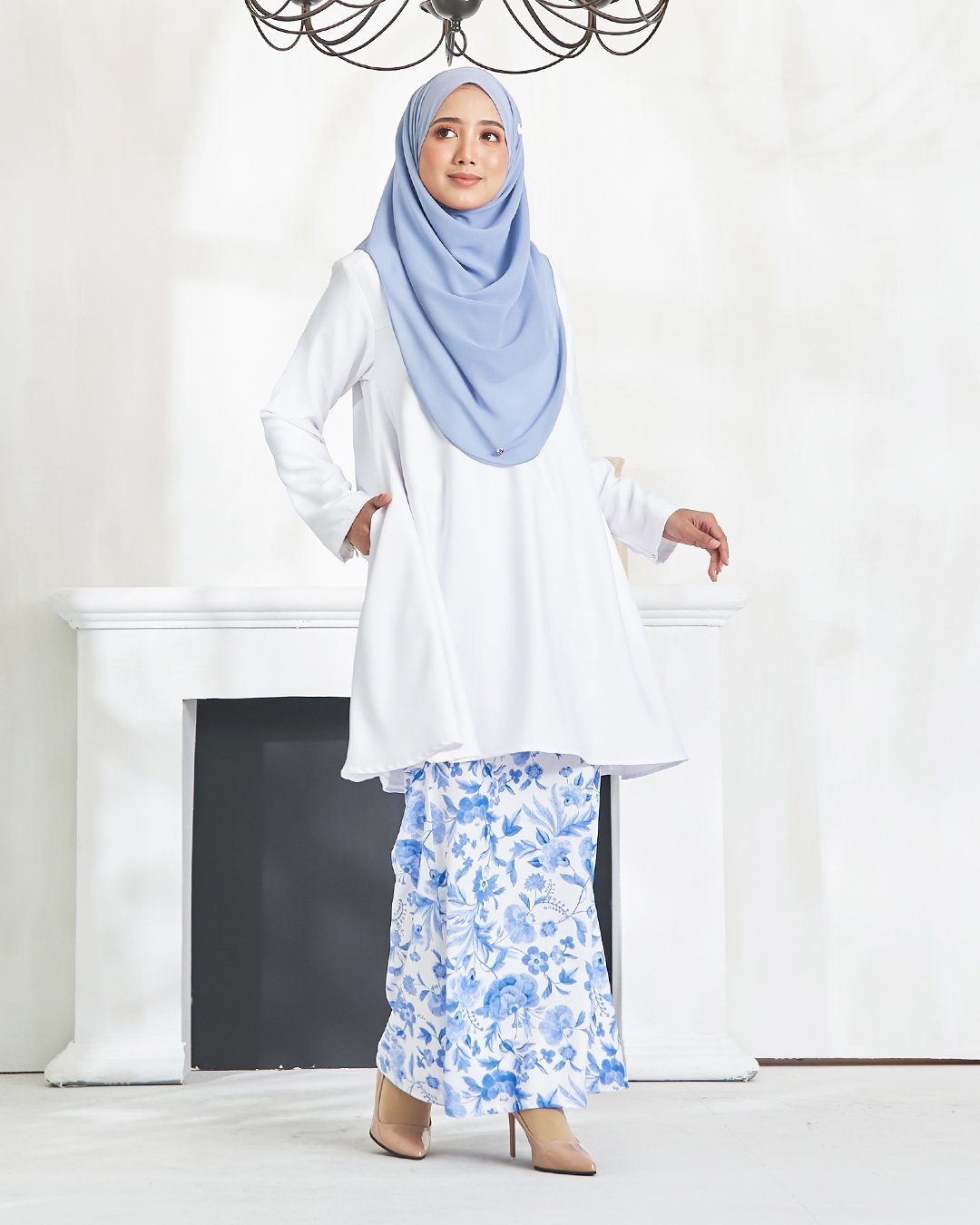 Baju Kurung Ameena - Snow White