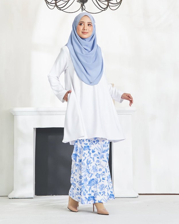 Baju Kurung Ameena - Snow White
