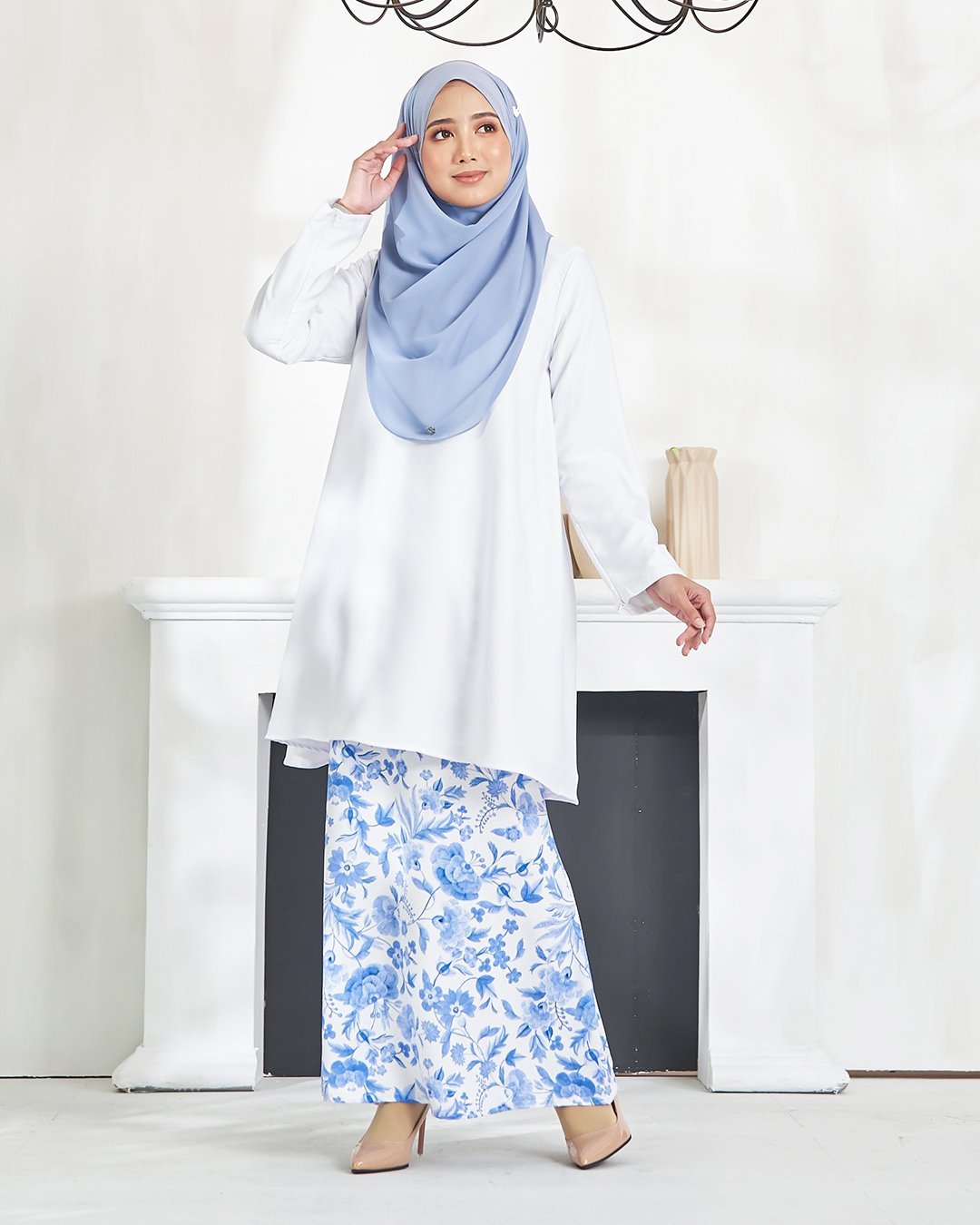 Baju Kurung Ameena - Snow White