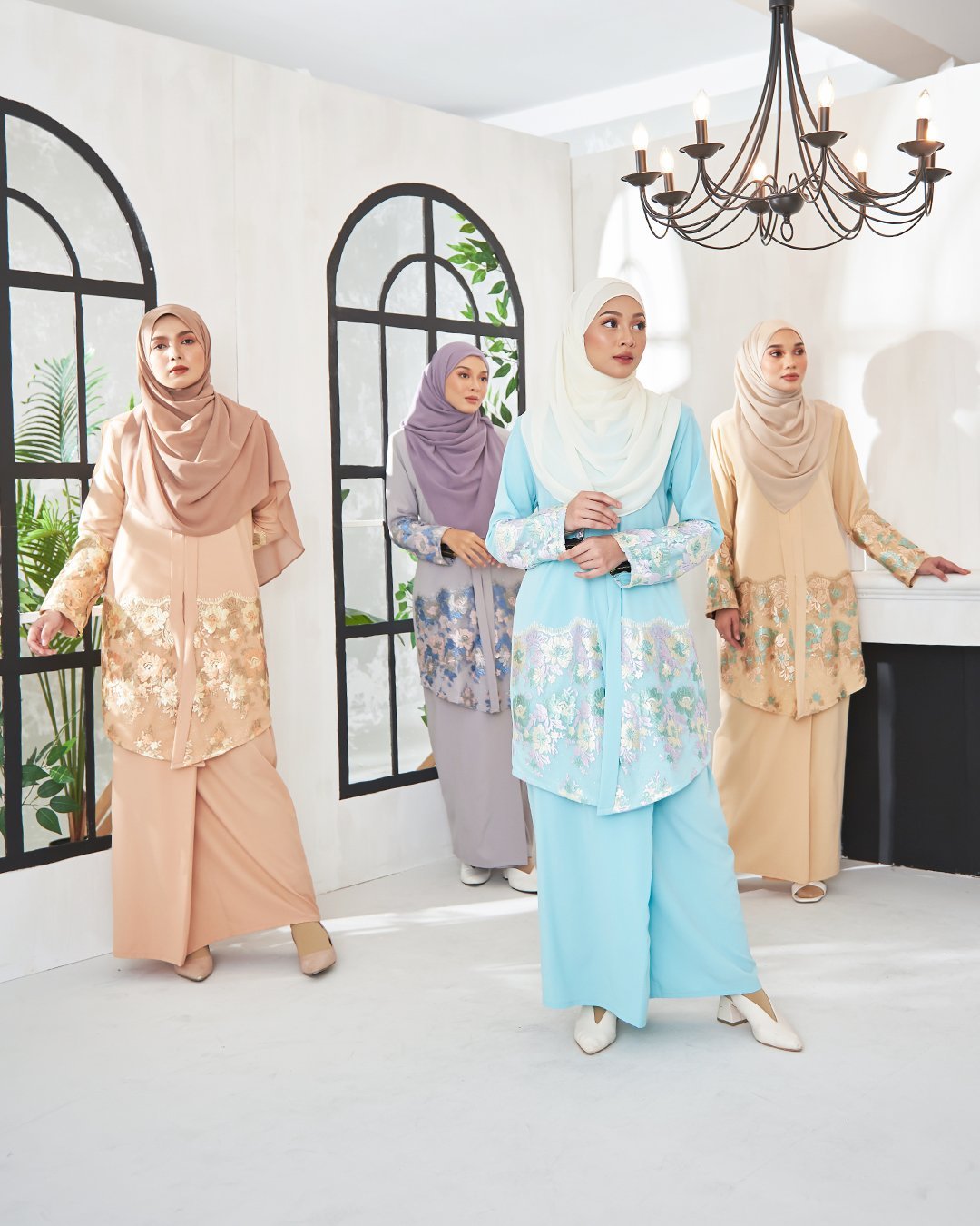 Baju Kebaya Azzalea - Sandy Brown