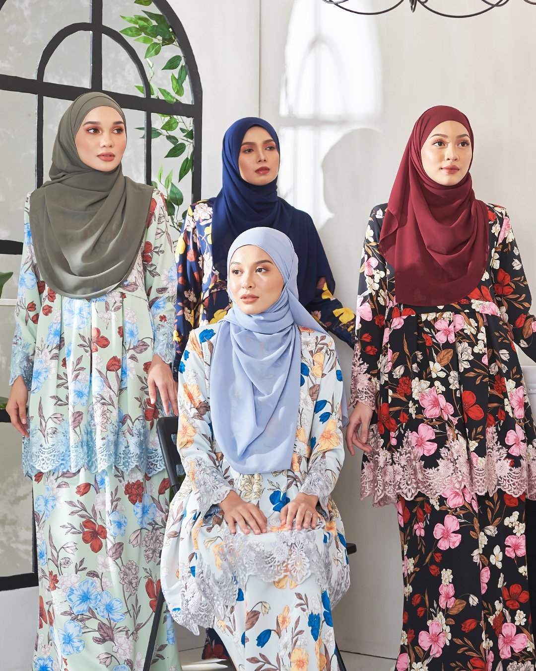 Baju Kurung Awfiyah - Dark Blue